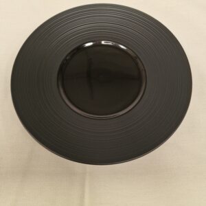 Black Starter / Dessert Plate (B55)